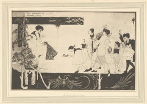 [Aubrey Beardsley: Madame Sagalle születésnapja] alkotó: Frederick H. Evans