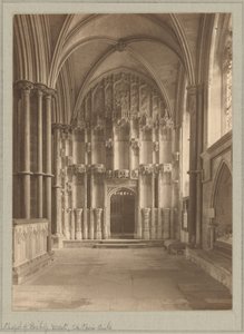 [Ely katedrális, püspöki kápolna] alkotó: Frederick H. Evans