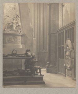 [Westminster apátság: északi keleti mellékhajó, De Vere és Franklin sírja] alkotó: Frederick H. Evans