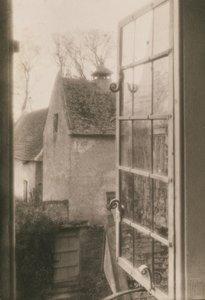 A Kelmscott Manor ablakából, 1896 (platina nyomat)