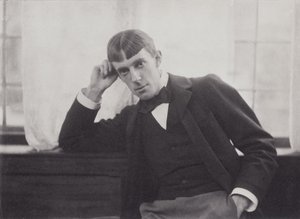 Frederick Evans (1853-1943) portréfotója Aubrey Beardsley-ról (1872-98).