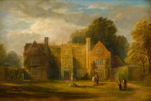 Castle Bromwich Hall, Warwickshire, 1827-91 körül (olaj a fedélzeten)