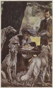 Illusztráció: Rudyard Kipling (színes litó) alkotó: Frederick Henry Townsend