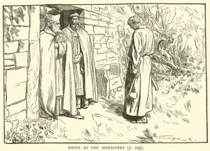 Owini a kolostorban alkotó: Frederick Henry Townsend
