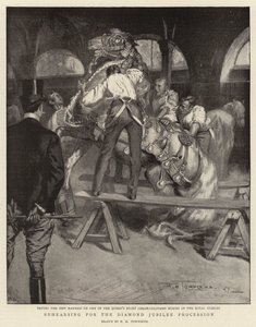 Gyémánt jubileumi körmenet próbája alkotó: Frederick Henry Townsend
