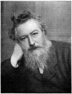 William Morris 1834-1996, angol művész és író, 1930-as évek.