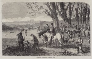 Coursing Meeting a Hampton Parkban alkotó: Frederick John Skill