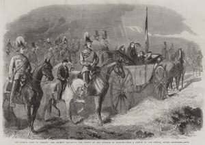A királynő írországi látogatása, Őfelsége a csapatok megtekintése a kildare-i Curragh-on