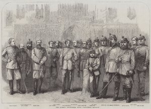 A királynő Westminster puskás önkéntesei alkotó: Frederick John Skill