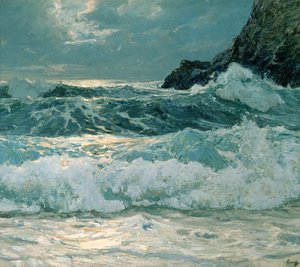 Breakers at Floodtide alkotó: Frederick Judd Waugh