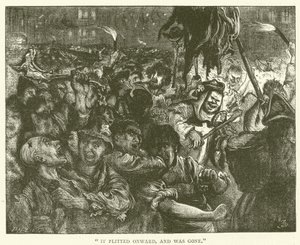 Illusztráció Barnaby Rudge számára alkotó: Frederick L. Bernard