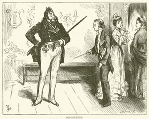 Illusztráció a Bleak House-hoz alkotó: Frederick L. Bernard