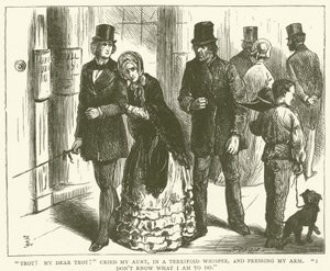 Illusztráció David Copperfield számára alkotó: Frederick L. Bernard