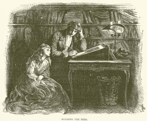 Illusztráció David Copperfield számára alkotó: Frederick L. Bernard
