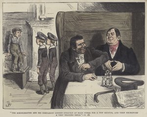 Illusztráció Nicholas Nickleby számára alkotó: Frederick L. Bernard