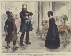 Illusztráció Nicholas Nickleby számára alkotó: Frederick L. Bernard