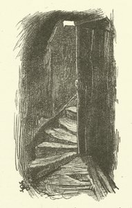 Lépcső a padlásra alkotó: Frederick L. Bernard