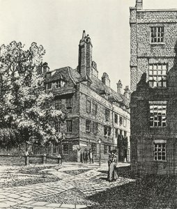 Cliffords Inn London Cityben, 1903, 1934.