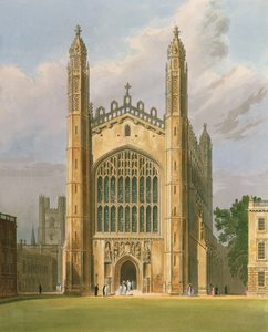 Cambridge: Kings College from "History of Cambridge", Vol.1