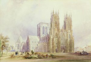 York Minster: északnyugati nézet