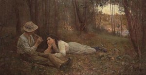 A fuvolajátékos alkotó: Frederick McCubbin