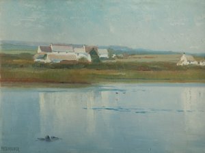 Marazion - Riverside Farmnál alkotó: Frederick Milner