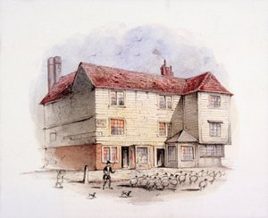 Islington Green, London, 1840