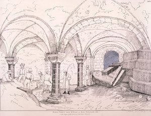 St Mary-le-Bow kriptája, 1819
