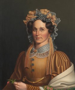 Barna ruhás hölgy alkotó: Frederick R. Spencer