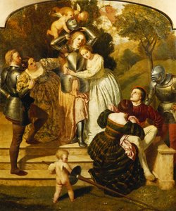 Britomart Unarming, 1855 körül