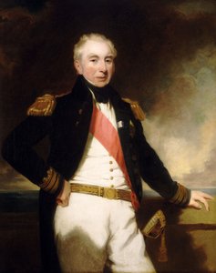 Sir Robert Stopford admirális (1768-1847), 19. század eleje-közepe (olaj, vászon)