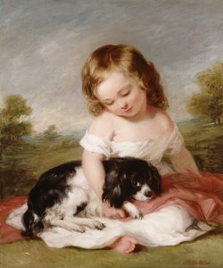 Sir Henry M. Meysey-Thompson (1845-1929) Knaresborough 1. báró portréja fiúként, 1860