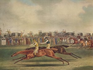 "Sir Joshua Beating Mother Bucker at Newmarket", 1816, 1929 alkotó: Frederick Rosenberg