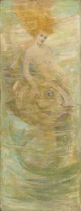 Sellő, 1889 körül (olaj, vászon)