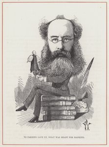 Anthony Trollope, regényíró alkotó: Frederick Waddy