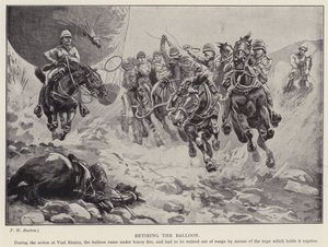 A léggömb visszavonása (litho) alkotó: Frederick William Burton