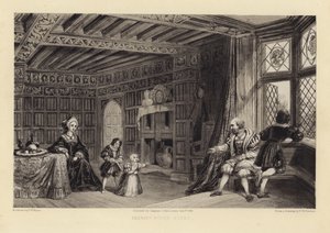 Feering House, Essex (litotint)