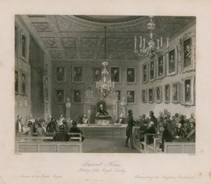 Somerset House, a Royal Society ülése