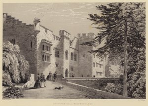 Brougham Hall, Westmoreland (metszet)
