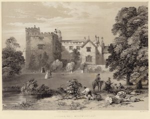 Sizergh Hall Westmorelandben alkotó: Frederick William Hulme