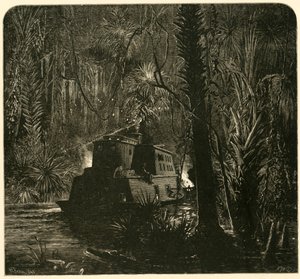 „Éjjel felszállni az Ocklawaha folyóba”, 1872.