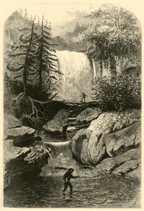 „Fekete vízesés”, 1872. alkotó: Frederick William Quartley