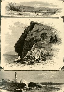 "Portland kikötője és szigetei", 1874.