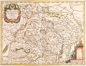 Kelet-Csehország alkotó: Frederick de Wit