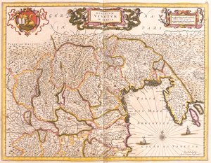 Venetia, Trentino, Friuli, Isztria, Olaszország alkotó: Frederick de Wit