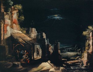 A Pásztorok imádata alkotó: Frederik Valckenborch