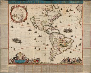 Noua et accurata totius Americae totius tabula