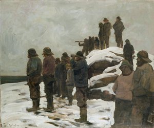 Halászok (olaj, vászon)