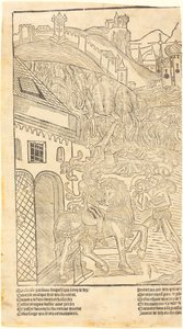 Figyelmeztetés a kockajáték ellen alkotó: French 15th Century