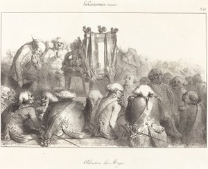 A mágusok imádása alkotó: French 19th Century